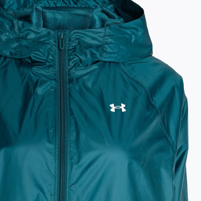 Dámská větrovka Under Armour Sport Windbreaker hydro teal/white 5