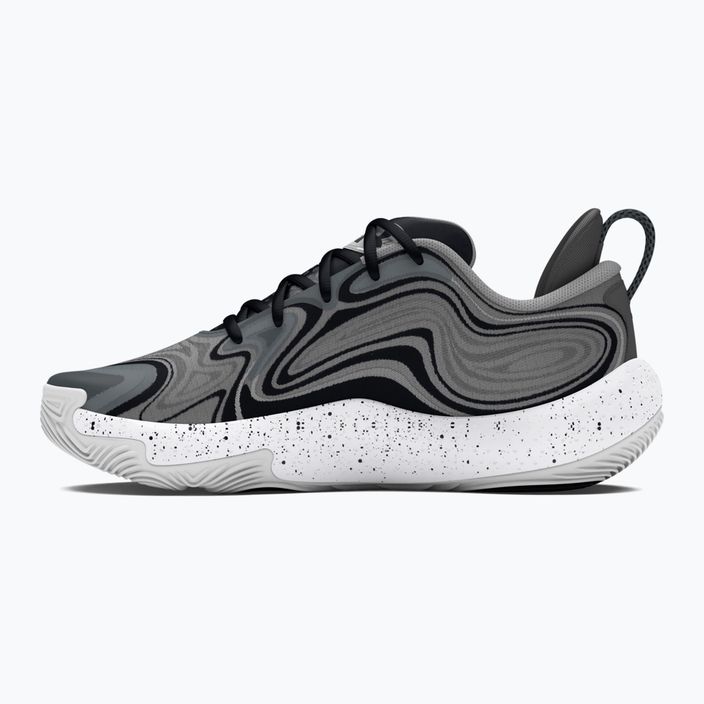 Basketbalové boty Under Armour Spawn 6 mod gray/black/black 10