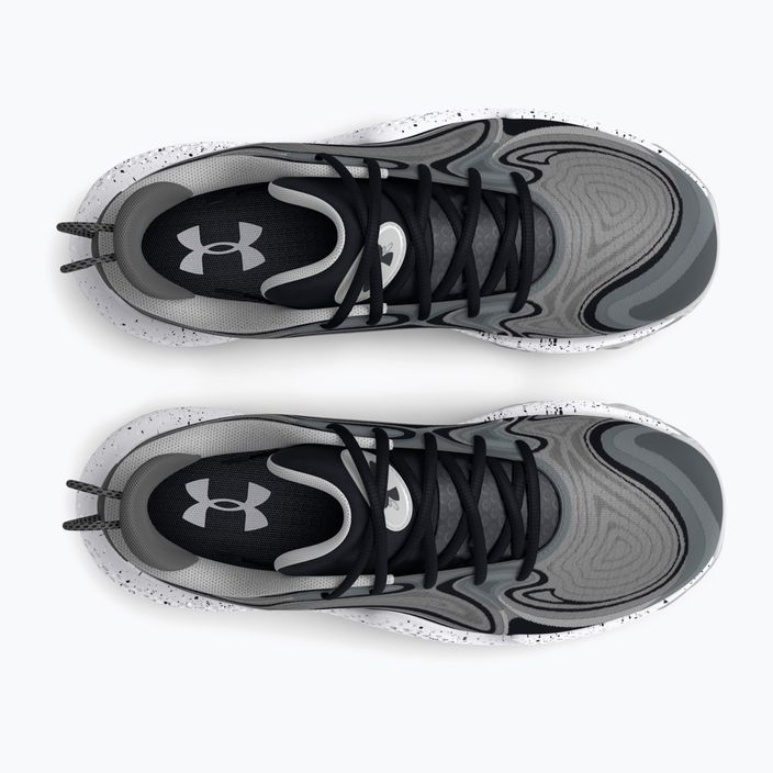 Basketbalové boty Under Armour Spawn 6 mod gray/black/black 11