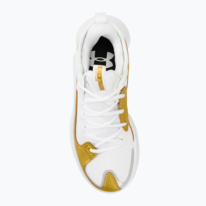 Basketbalové boty Under Armour Flow Futr X3 white/white/metallic gold 5