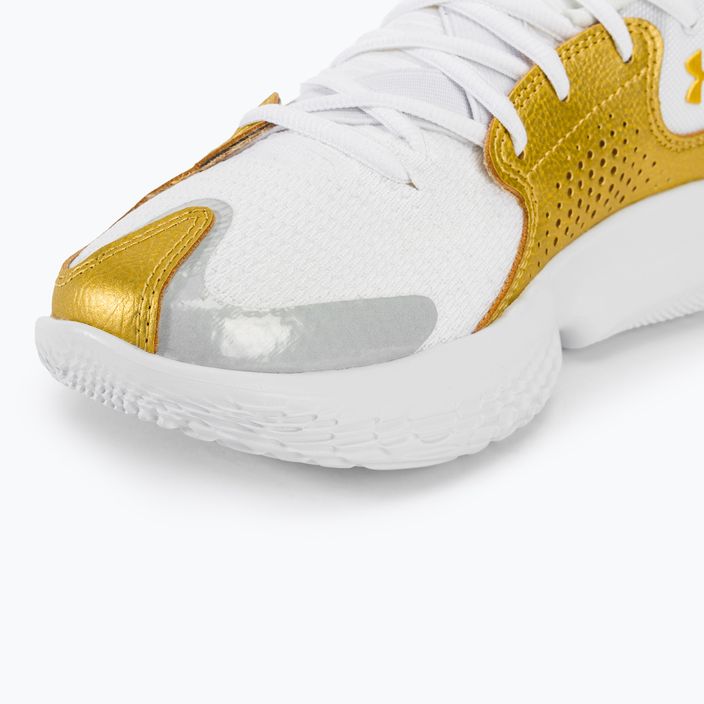 Basketbalové boty Under Armour Flow Futr X3 white/white/metallic gold 7