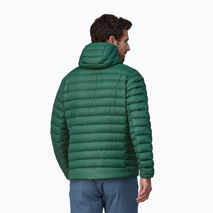 Pánská péřová bunda Patagonia Hoody conifer green 2