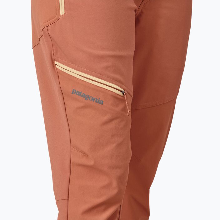 Dámské trekové kalhoty Patagonia Terravia Alpine Pants sienna clay 5