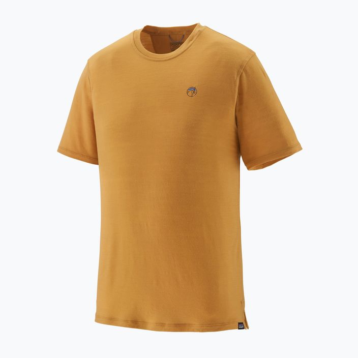 Pánské tričko Patagonia Cap Cool Merino Blend Graphic Shirt fizt roy icon/pufferfish gold 3