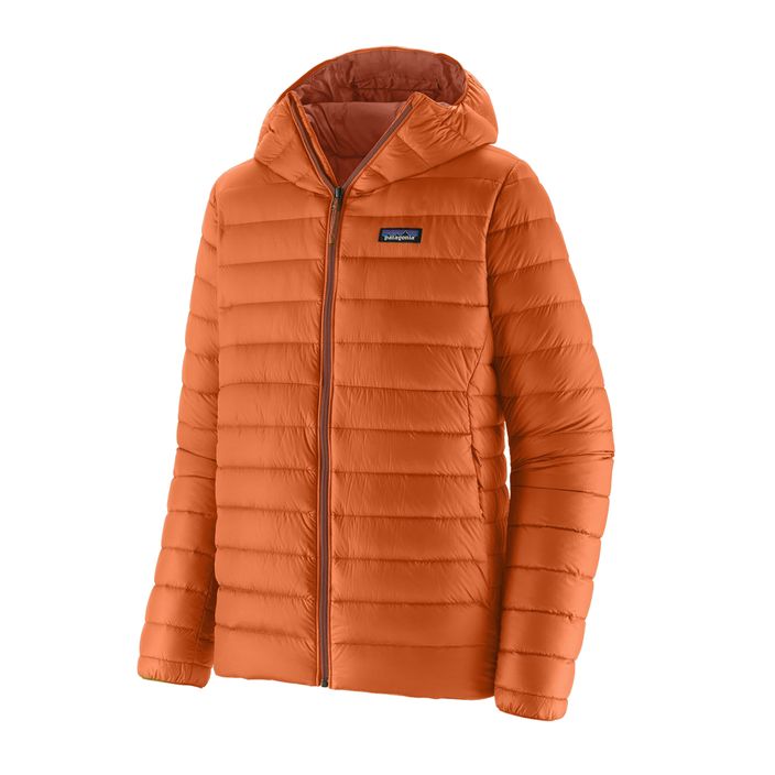 Pánská bunda Patagonia Down Sweater Hoody redtail rust 2