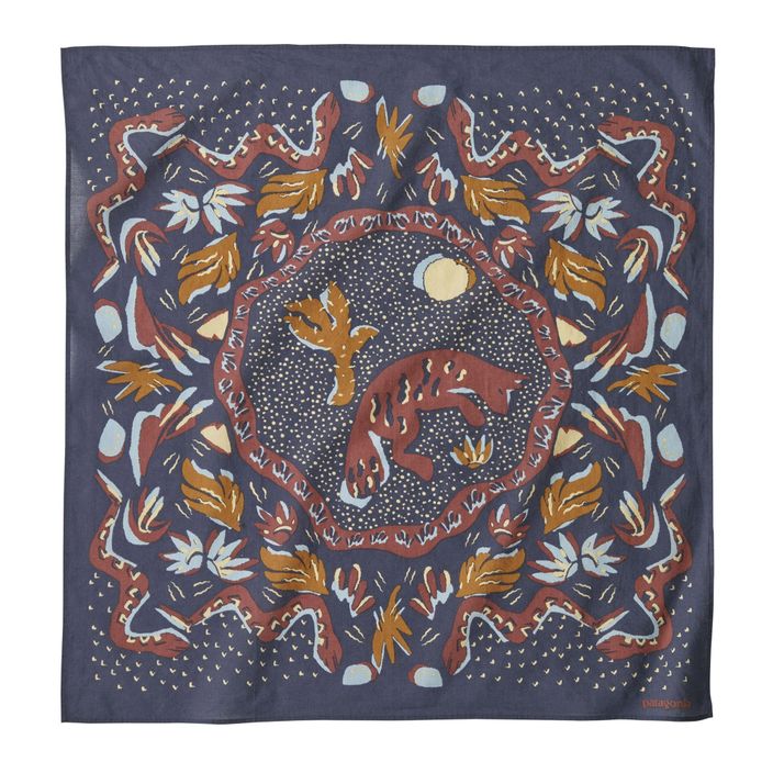 Šátek multifunkční Patagonia Bandana across oceans/smolder blue 2