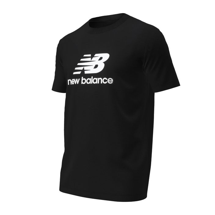 Pánské tričko  New Balance Stacked Logo black 2