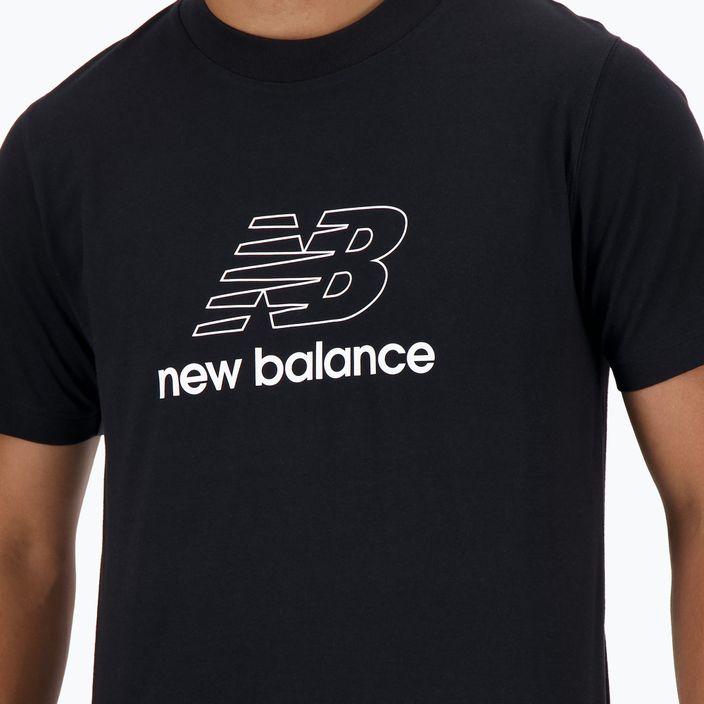 Pánské tričko New Balance Graphic V Flying black 4