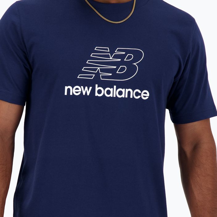 Pánské tričko New Balance Graphic V Flying nb navy 4