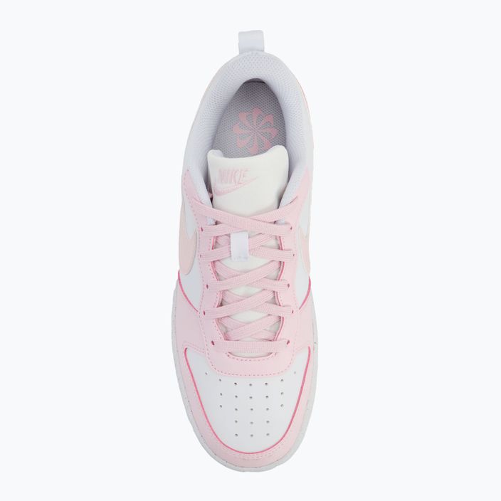 Boty Nike Court Borough Low Recraft white/pink foam 5