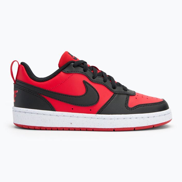 Boty Nike Court Borough Low Recraft university red/black 2