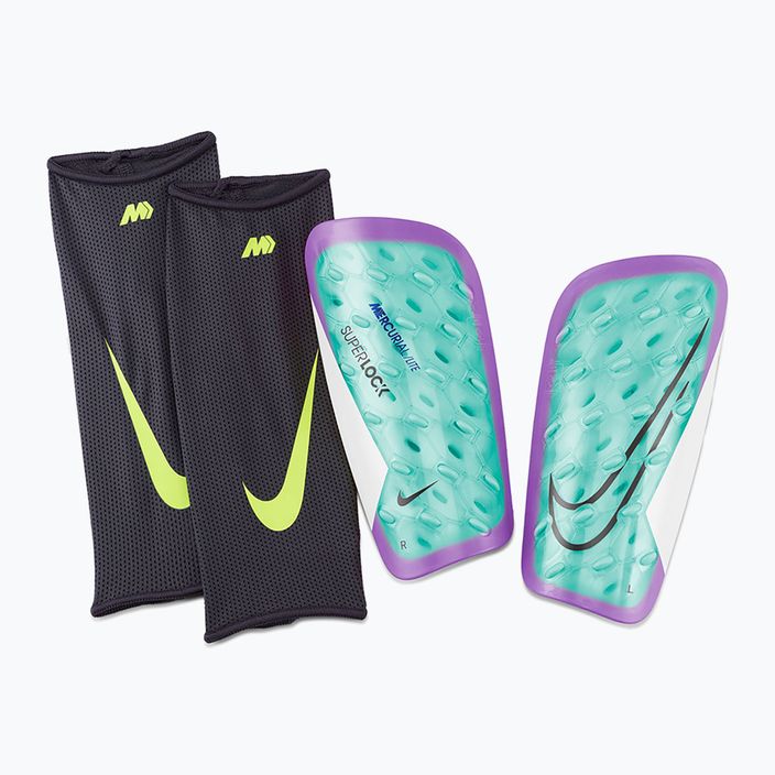 Holenní chrániče Nike Mercurial Lite Superlock hyper turquoise/white/fuchsia dream