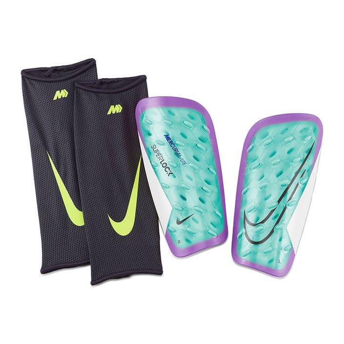 Holenní chrániče Nike Mercurial Lite Superlock hyper turquoise/white/fuchsia dream 2