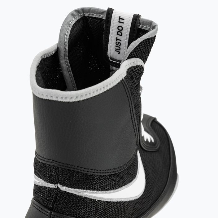 Boxerské boty Nike Machomai 2 black/white wolf grey 7