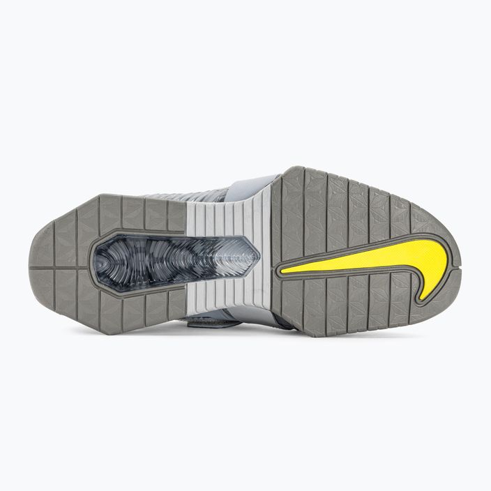 Vzpěračské boty Nike Romaleos 4 wolf grey/lightening/blk met silver 5