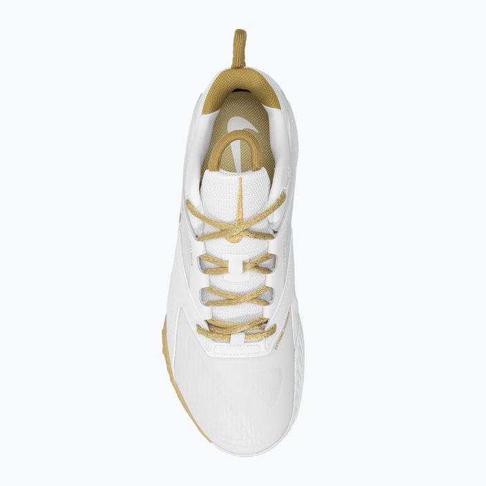 Volejbalové boty  Nike Zoom Hyperace 3 white/mtlc gold-photon dust 5