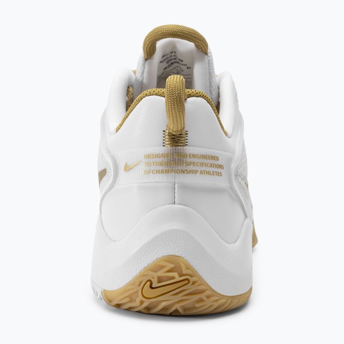 Volejbalové boty  Nike Zoom Hyperace 3 white/mtlc gold-photon dust 6