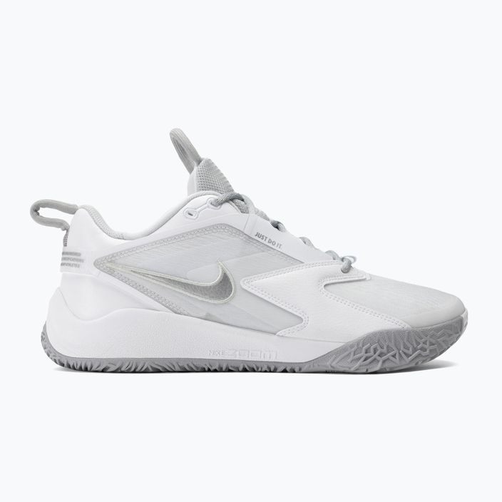 Volejbalové boty  Nike Zoom Hyperace 3 photon dust/mtlc silver-white 2