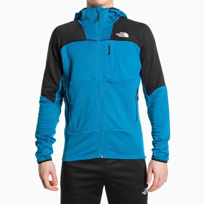 Pánská treková mikina The North Face Stormgap Powergrid arctic blue/black