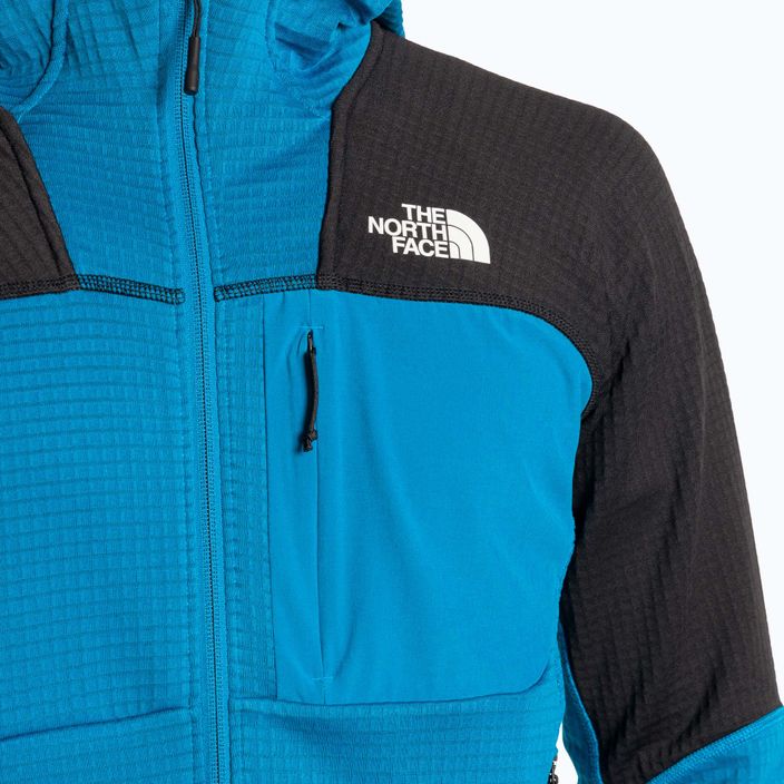 Pánská treková mikina The North Face Stormgap Powergrid arctic blue/black 3