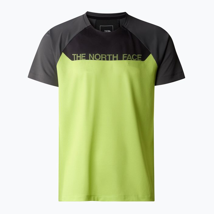 Pánské trekové tričko The North Face Trailjammer fizz lime/anthracite grey
