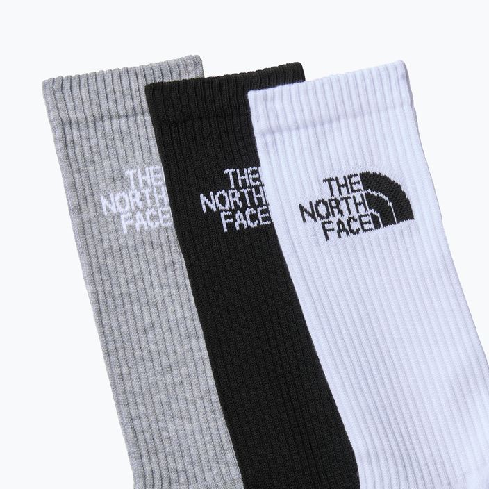 Trekingové ponožky The North Face Multi Sport Cush Crew Sock 3 páry black 2