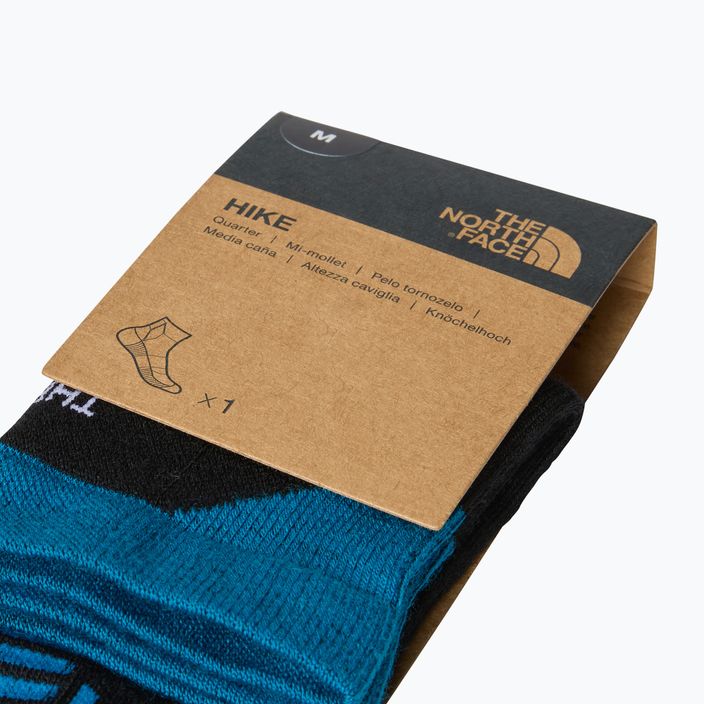 Trekingové ponožky The North Face Hiking Quarter Sock black/adriatic blue 4