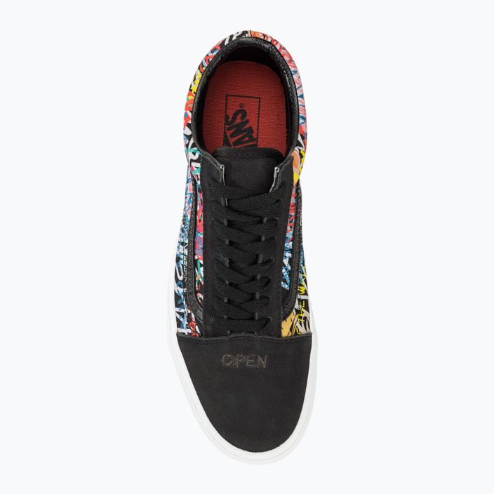 Boty Vans Old Skool black multi 6