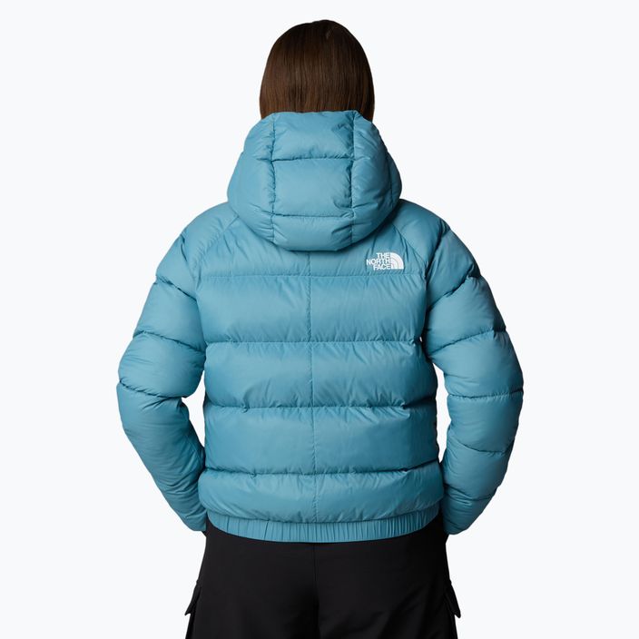 Dámská péřová bunda The North Face Hyalite Down Hoodie algae blue 3