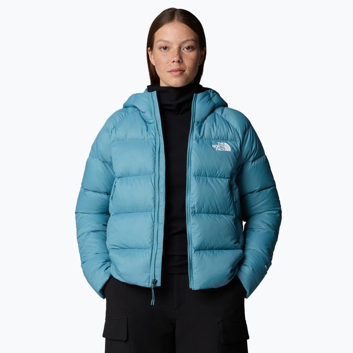 Dámská péřová bunda The North Face Hyalite Down Hoodie algae blue 4