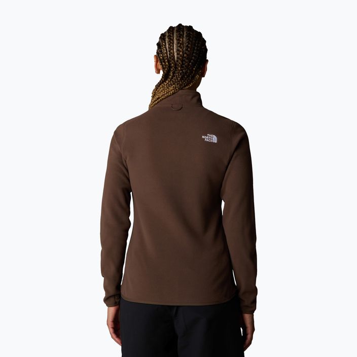 Dámská mikina  The North Face 100 Glacier FZ smokey brown 3