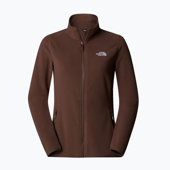 Dámská mikina  The North Face 100 Glacier FZ smokey brown 5