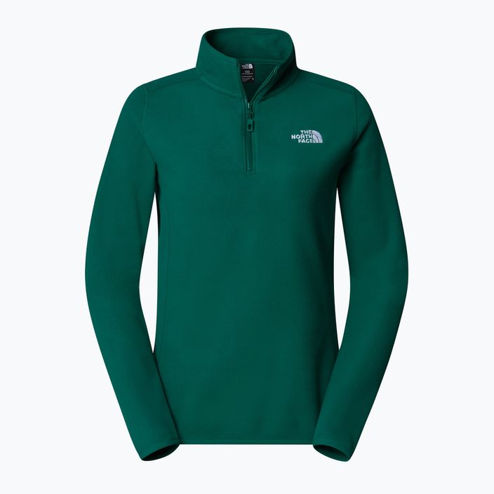 Dámská mikina  The North Face 100 Glacier 1/4 Zip evergreen