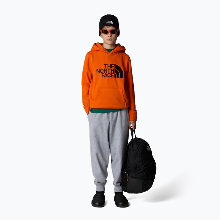 Dětská mikina The North Face Drew Peak P/O Hoodie orange 2