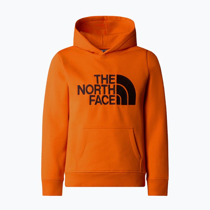 Dětská mikina The North Face Drew Peak P/O Hoodie orange 4