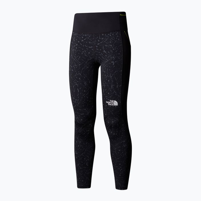 Dámské běžecké legíny The North Face Movmynt 7/8 tnf black/tnf black trail reflexní potisk 4