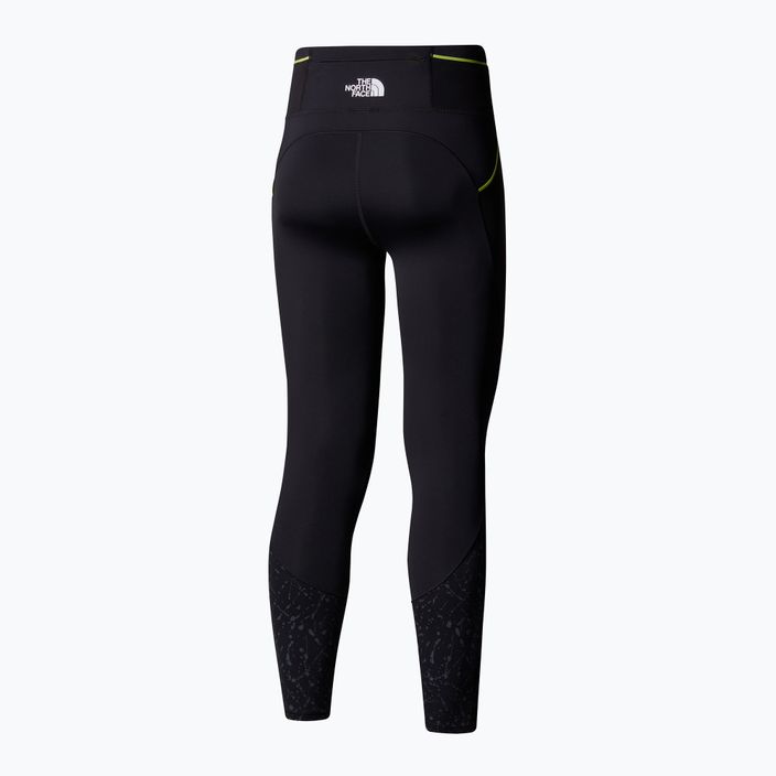 Dámské běžecké legíny The North Face Movmynt 7/8 tnf black/tnf black trail reflexní potisk 5