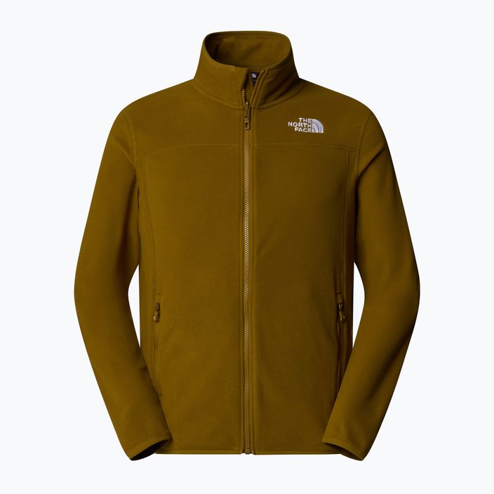 Pánská mikina  The North Face 100 Glacier Full Zip moss green