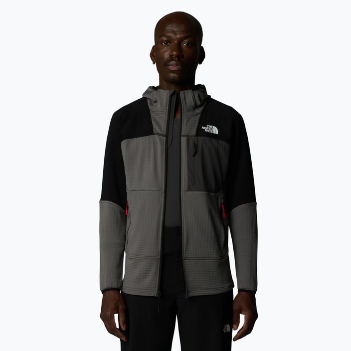 Pánská mikina The North Face Stormgap Powergrid smoked pearl/ black 4