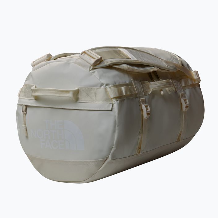 Cestovní taška The North Face Base Camp Duffel S 50 l white dune/white