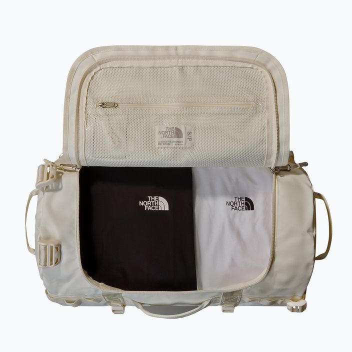 Cestovní taška The North Face Base Camp Duffel S 50 l white dune/white 4