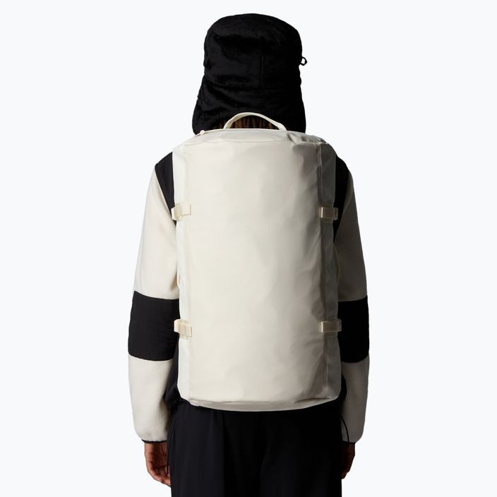 Cestovní taška The North Face Base Camp Duffel S 50 l white dune/white 6