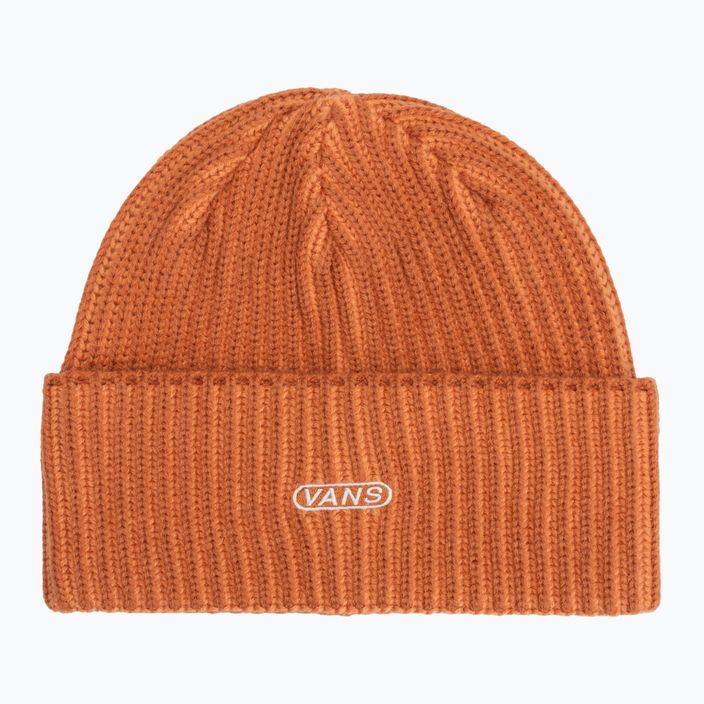 Čepice Vans Nesbit Cuff Beanie auburn