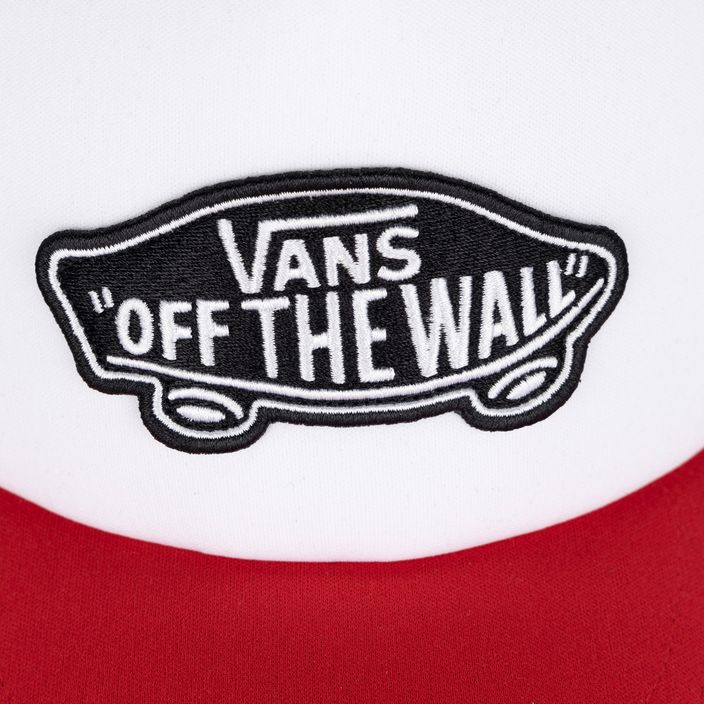 Pánská kšiltovka Vans Classic Patch Curved Bill Trucker racing red 3