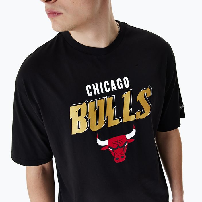 Pánské tričko New Era Team Script OS Tee Chicago Bulls black 3