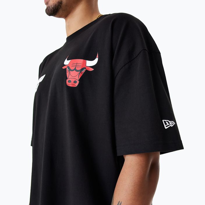 Pánské tričko New Era NBA Large Graphic BP OS Tee Chicago Bulls black 4