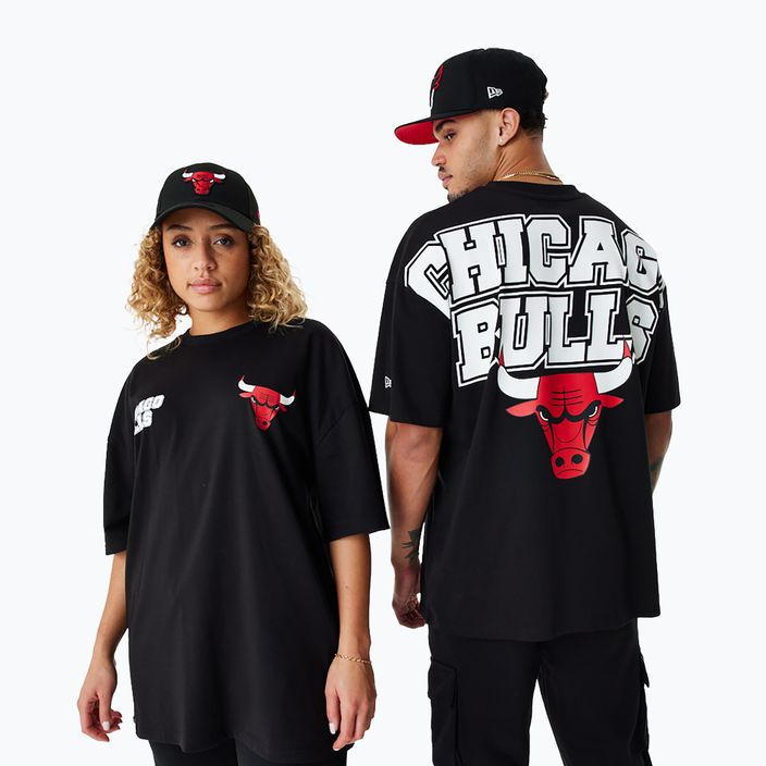 Pánské tričko New Era NBA Large Graphic BP OS Tee Chicago Bulls black 6