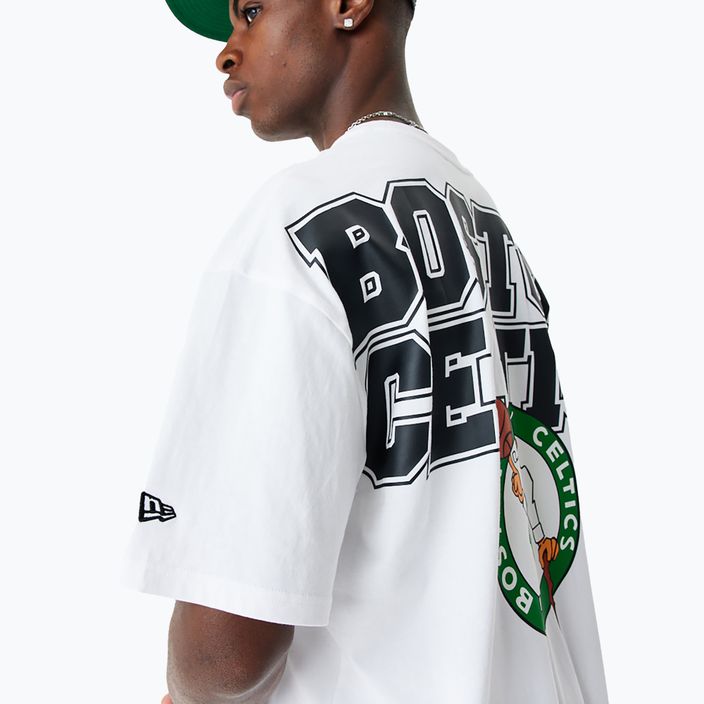 Pánské tričko New Era NBA Large Graphic BP OS Tee Boston Celtics white 5