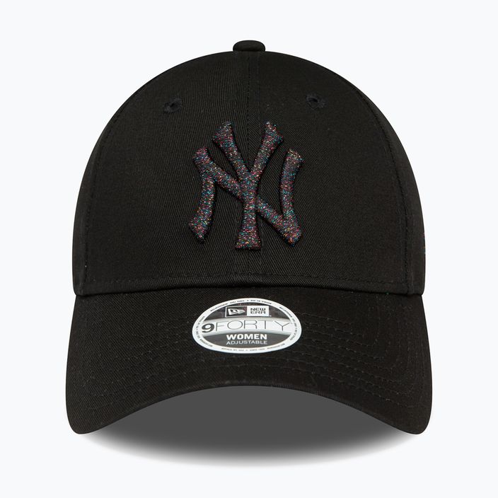 Dámská kšiltovka  New Era Metallic Logo 9Forty New York Yankees black 2