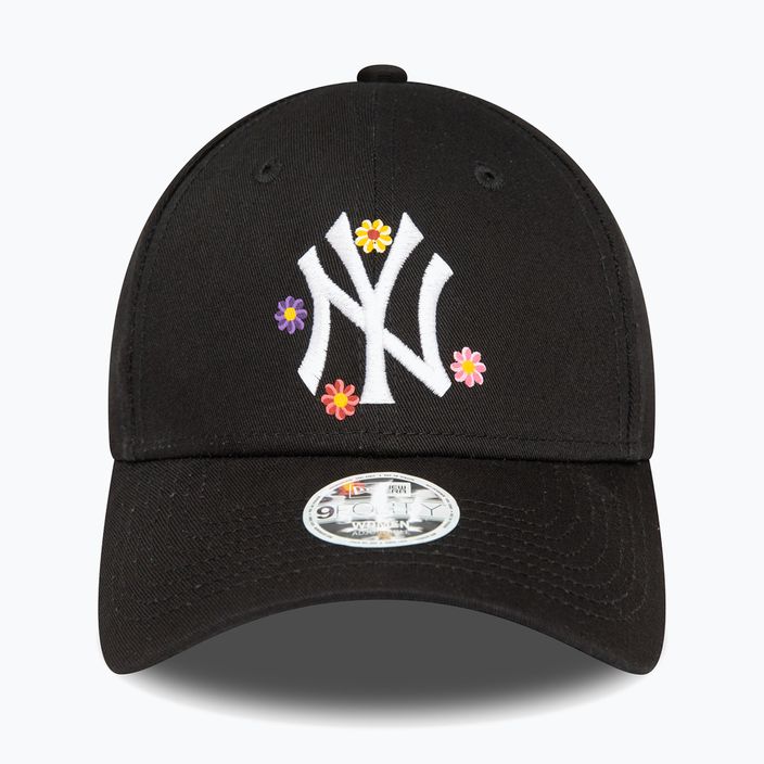 Dámská kšiltovka  New Era Flower 9Forty New York Yankees black 2